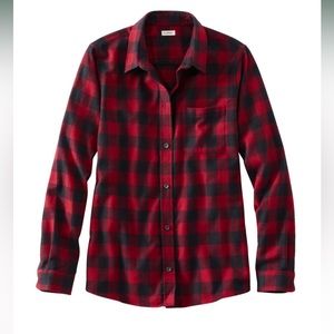 Scotch Plaid Flannel, Slightly Fitted